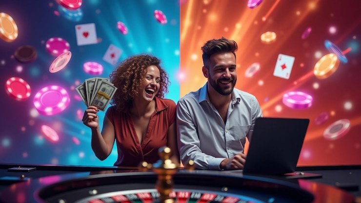 Aplikasi mobile motoslot dengan antarmuka kasino langsung dan slot di layar utama